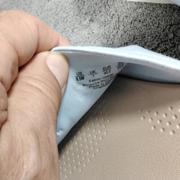 Bzees LifeStride Shoes Womens Size 9.5W Blue Sandals Slip on Comfort Wedge - Picture 10 of 13